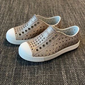Natives Jefferson Bling Glitter Slip On Sneaker